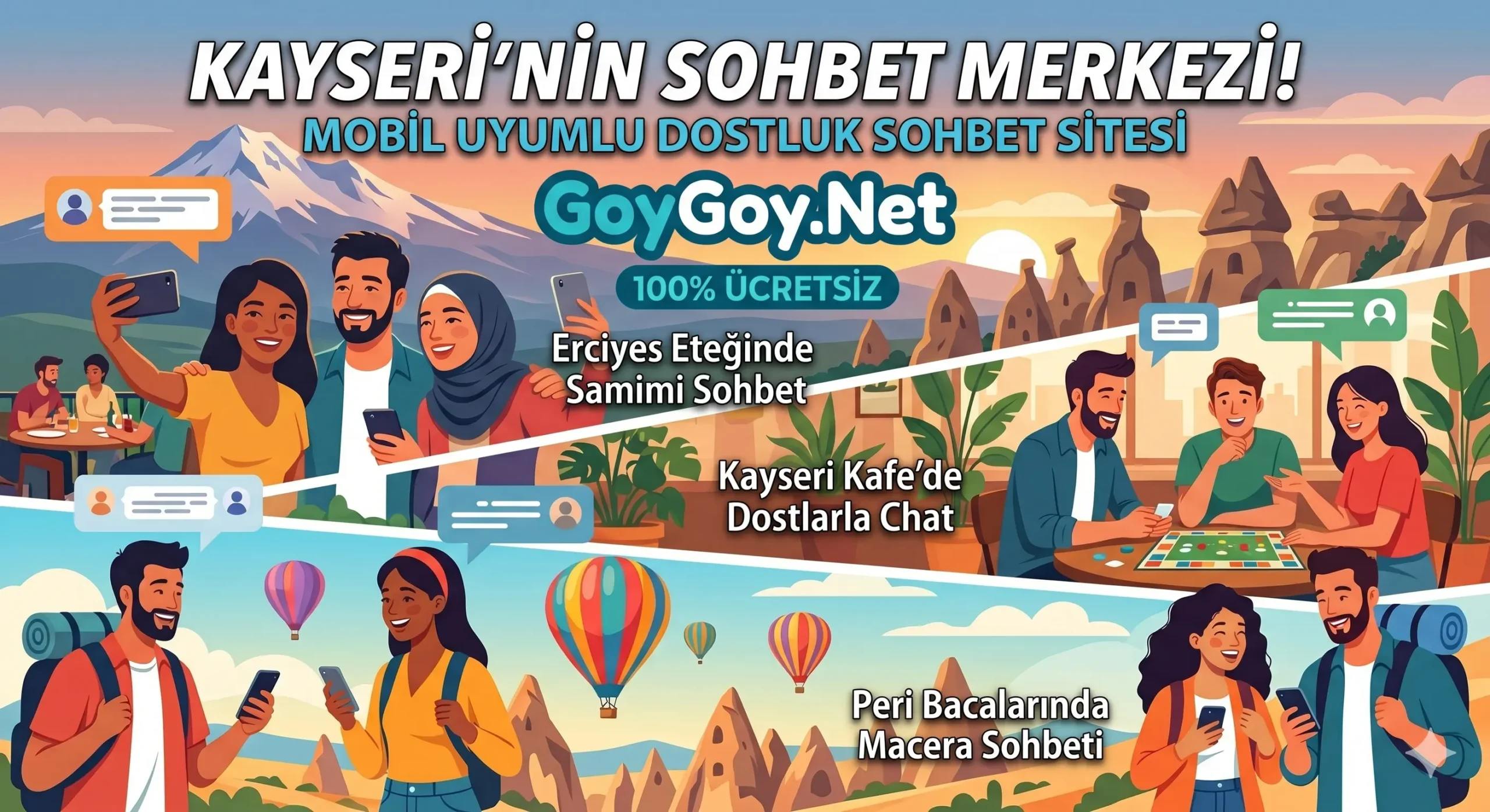 Kayseri Sohbet Odaları