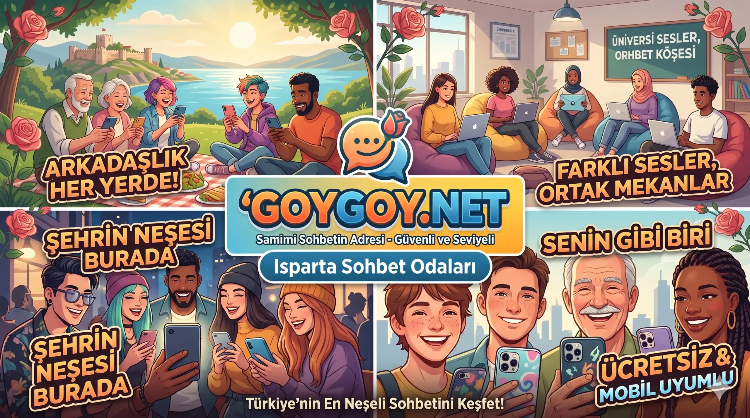 Isparta Sohbet Odaları